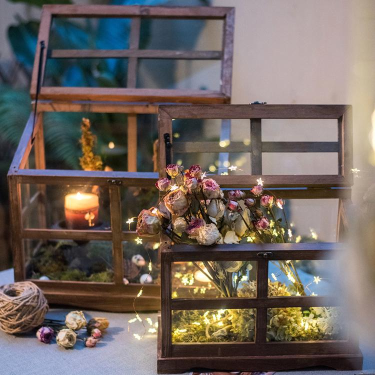 Miniatur Gewächshaus oder Vitrine